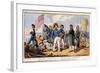 The Haughty Commandant Now Came ... from the Adventures of a Post Captain-Charles Williams-Framed Giclee Print