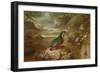 The Haunt of the Kingfisher (Oil on Canvas)-John Wainwright-Framed Giclee Print