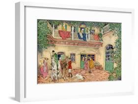 The Haunted House, New Orleans, Louisiana, USA, C18th Century-James Preston-Framed Giclee Print