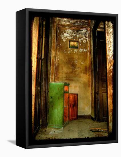 The Haunted House-Cristina Carra Caso-Framed Stretched Canvas