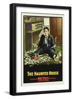 The Haunted House-Metro-Framed Art Print