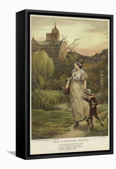The Haunted House-Edward Frederick Brewtnall-Framed Stretched Canvas