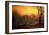 The Haunted House-John Atkinson Grimshaw-Framed Giclee Print