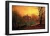 The Haunted House-John Atkinson Grimshaw-Framed Giclee Print