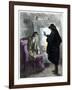 The Haunted Man by Charles Dickens-Frederick Barnard-Framed Giclee Print