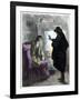 The Haunted Man by Charles Dickens-Frederick Barnard-Framed Giclee Print