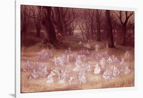 The Haunted Park-Richard Doyle-Framed Giclee Print