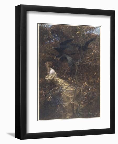 The Haunted Wood C1903-Arthur Rackham-Framed Photographic Print