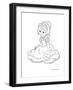 The Having a Rest Princess-Olga And Alexey Drozdov-Framed Giclee Print