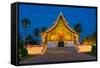 The Haw Pha Bang Temple-David Ionut-Framed Stretched Canvas