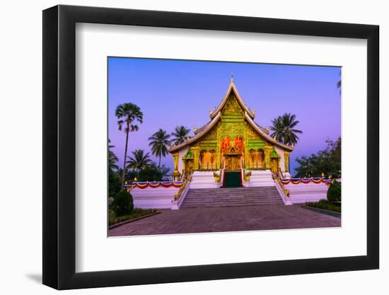 The Haw Pha Bang Temple-David Ionut-Framed Photographic Print