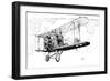 The Hawker Danecock Aeroplane, C1920S-James Hay Stevens-Framed Giclee Print