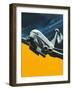 The Hawker Siddeley Nimrod-Wilf Hardy-Framed Giclee Print