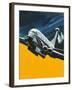 The Hawker Siddeley Nimrod-Wilf Hardy-Framed Giclee Print