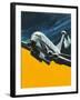 The Hawker Siddeley Nimrod-Wilf Hardy-Framed Giclee Print