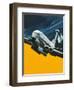 The Hawker Siddeley Nimrod-Wilf Hardy-Framed Premium Giclee Print