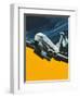 The Hawker Siddeley Nimrod-Wilf Hardy-Framed Premium Giclee Print