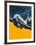 The Hawker Siddeley Nimrod-Wilf Hardy-Framed Giclee Print