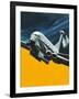 The Hawker Siddeley Nimrod-Wilf Hardy-Framed Giclee Print