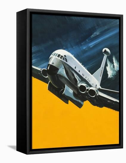 The Hawker Siddeley Nimrod-Wilf Hardy-Framed Stretched Canvas