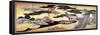 The Hawks in the Pines, 6 Panel Folding Screen-Kano Eitoku-Framed Stretched Canvas