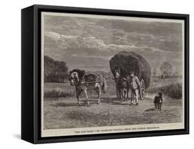 The Hay-Cart-Constant-emile Troyon-Framed Stretched Canvas