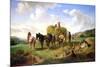 The Hay Harvest, 1869-Hermann Kauffmann-Mounted Premium Giclee Print