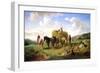 The Hay Harvest, 1869-Hermann Kauffmann-Framed Giclee Print