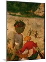 The Hay Harvest-Pieter Bruegel the Elder-Mounted Giclee Print