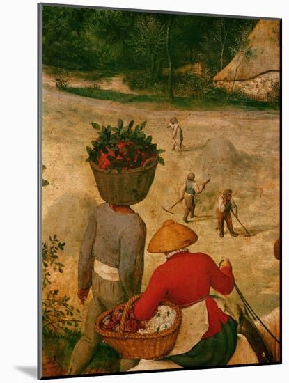 The Hay Harvest-Pieter Bruegel the Elder-Mounted Giclee Print