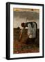 The hay harvest-null-Framed Giclee Print