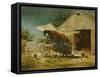 The Hay Thrasher-Edward Lamson Henry-Framed Stretched Canvas