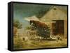 The Hay Thrasher-Edward Lamson Henry-Framed Stretched Canvas