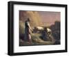 The Hay Trussers, 1850-51-Jean-François Millet-Framed Giclee Print