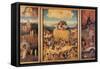 The Hay Wagon (the Tryptych of Hay)-Hieronymus Bosch-Framed Stretched Canvas