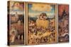 The Hay Wagon (the Tryptych of Hay)-Hieronymus Bosch-Stretched Canvas