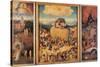 The Hay Wagon (the Tryptych of Hay)-Hieronymus Bosch-Stretched Canvas