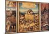 The Hay Wagon (the Tryptych of Hay)-Hieronymus Bosch-Mounted Giclee Print