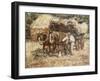 The Hay Wagon-Harry Fidler-Framed Giclee Print