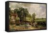 The Hay Wain, 1821-John Constable-Framed Stretched Canvas