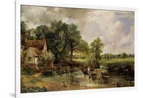 The Hay Wain, 1821-John Constable-Framed Giclee Print