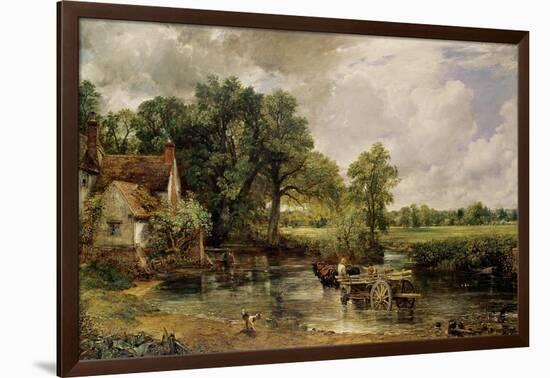 The Hay Wain, 1821-John Constable-Framed Giclee Print