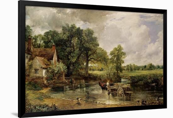 The Hay Wain, 1821-John Constable-Framed Giclee Print