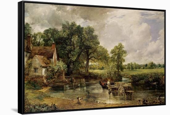 The Hay Wain, 1821-John Constable-Framed Stretched Canvas