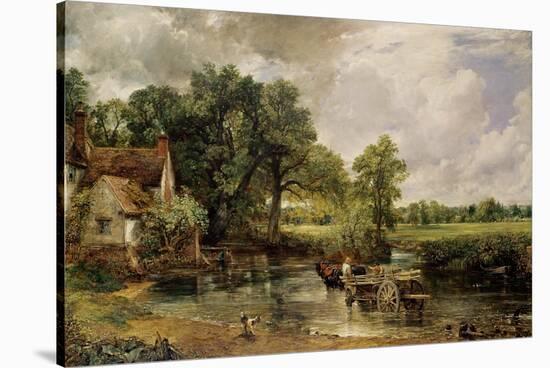The Hay Wain, 1821-John Constable-Stretched Canvas