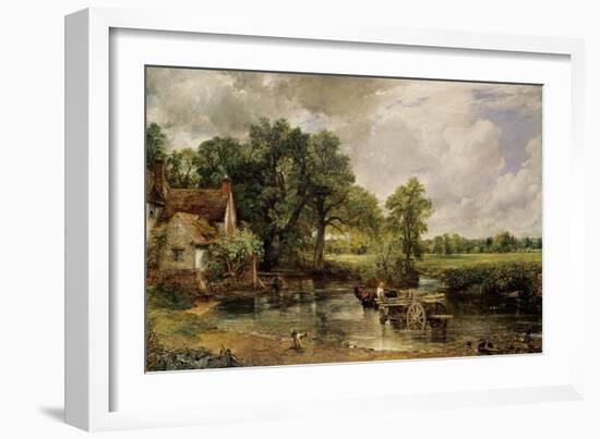 The Hay Wain, 1821-John Constable-Framed Giclee Print