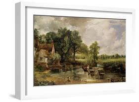 The Hay Wain, 1821-John Constable-Framed Giclee Print