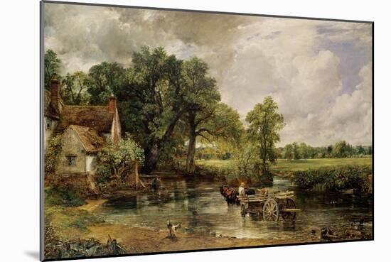 The Hay Wain, 1821-John Constable-Mounted Giclee Print