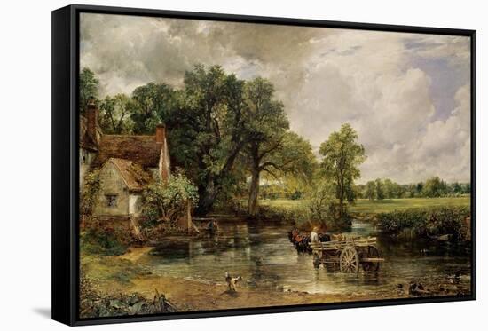 The Hay Wain, 1821-John Constable-Framed Stretched Canvas