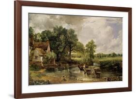 The Hay Wain, 1821-John Constable-Framed Giclee Print